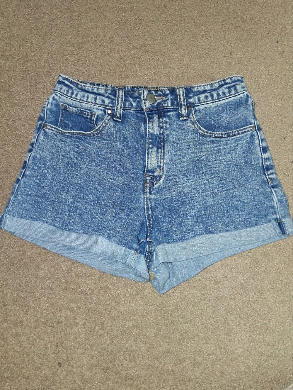 tgla Denim Cuffed Jean Shorts